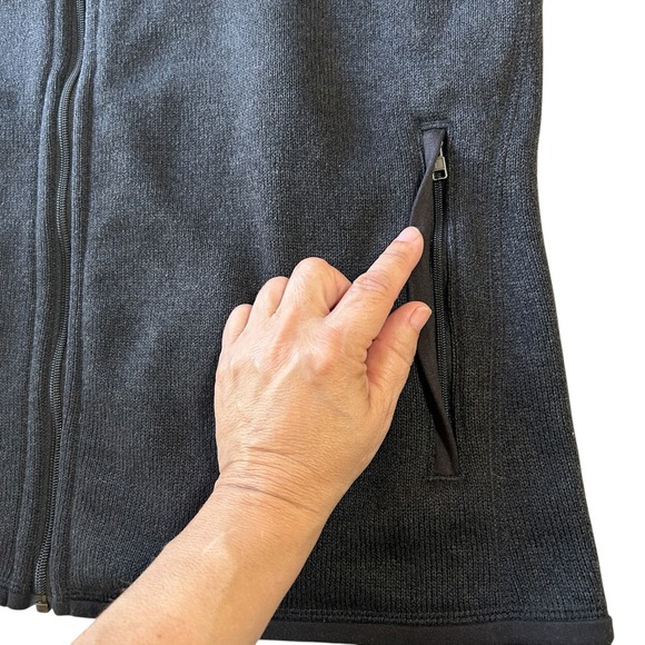 Patagonia Better Sweater Vest Women's Large Black NWT Logo Embroidery‎ Vista - Picture 4 of 10